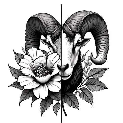 Half Ram Half Flower More Ram