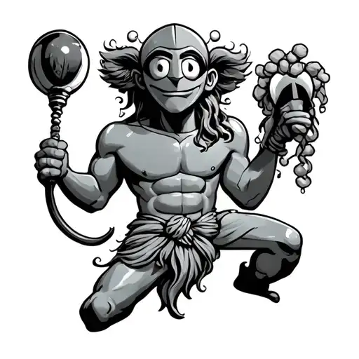 Dionysus God And Marvin The Martian