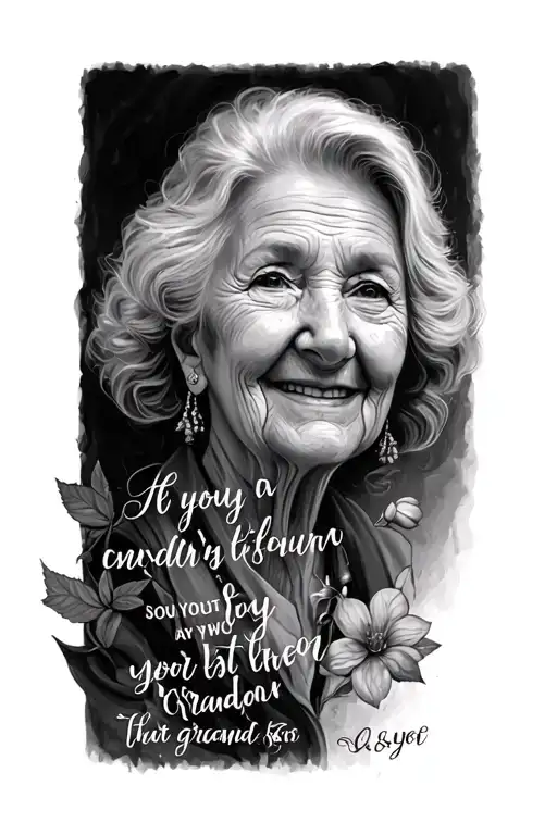 Bible Verse With Something For Grandma That Passes Away