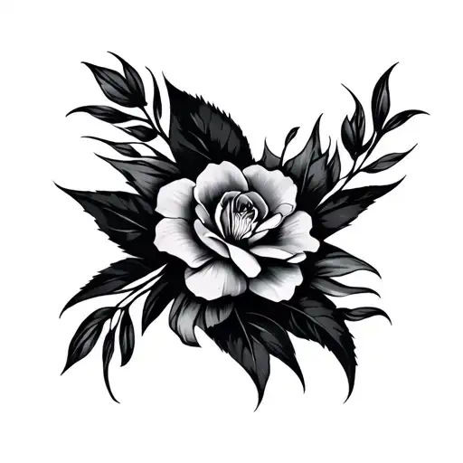 Cover Up Tattoo For Left Side Of Neck