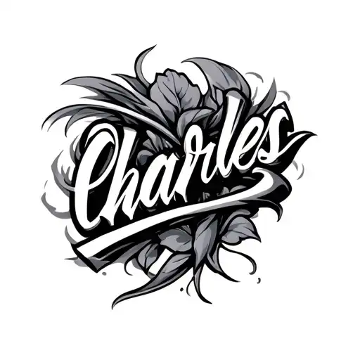 Charles Name Written