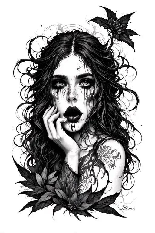 I Want A Tattoo Inspired By I Feel The Everblack Festering In Me Album By Lorna Shore