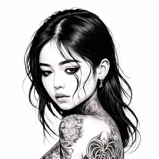 Chikano Naked Beautiful Girl Tied