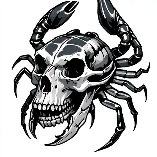 Scorpion Skull