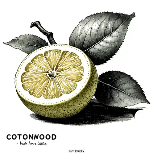 Cottonwood But Every Letter Have A Lemon - Roots