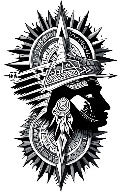 Nordic Mayan Compass