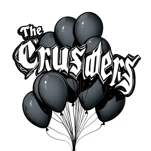 The Word Crusaders With Balloons Around It