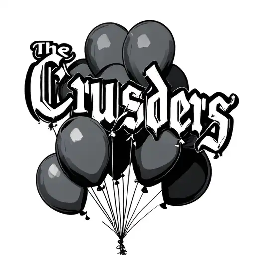 The Word Crusaders With Balloons Around It