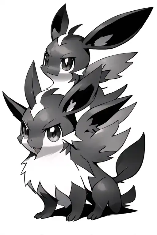 Eeveelution Pokemon Characters All 9 Intertwined