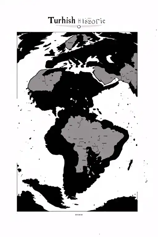 Turhish Historic World Map