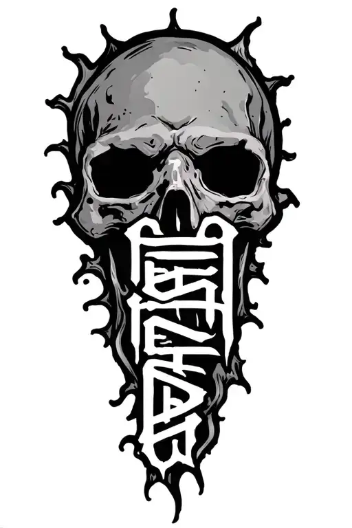 Condemned Just The Word Spelled Out Vertically