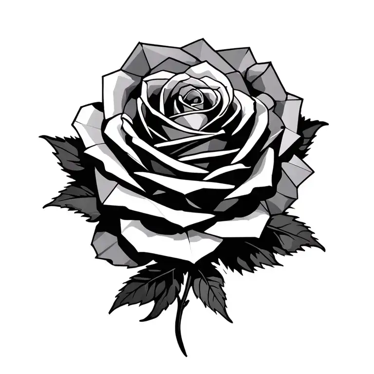 Geometric Rose