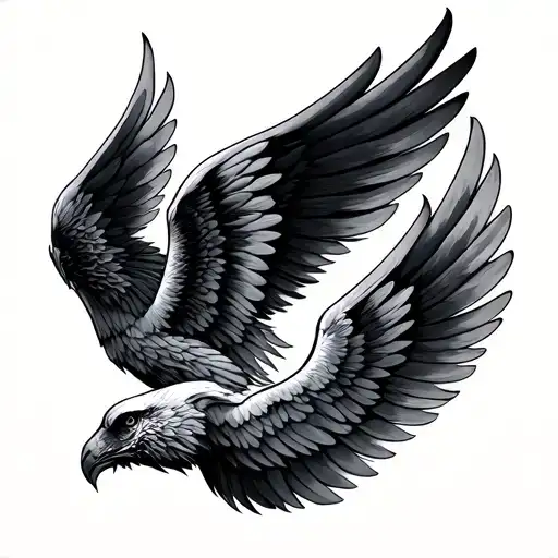 Black Angles Wings