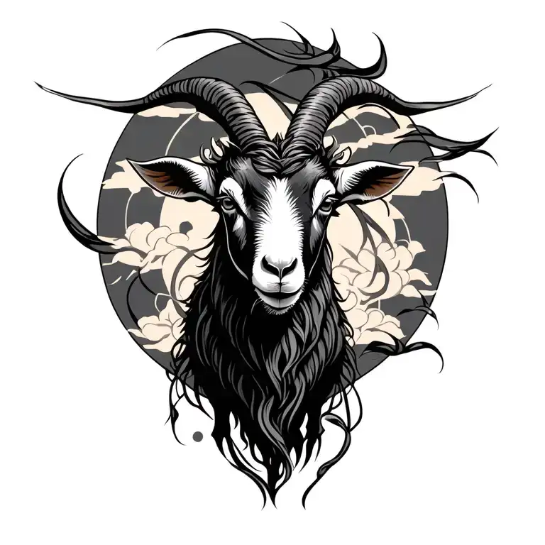 Noodle Based Incorporating The Chinese Zodiac Goat