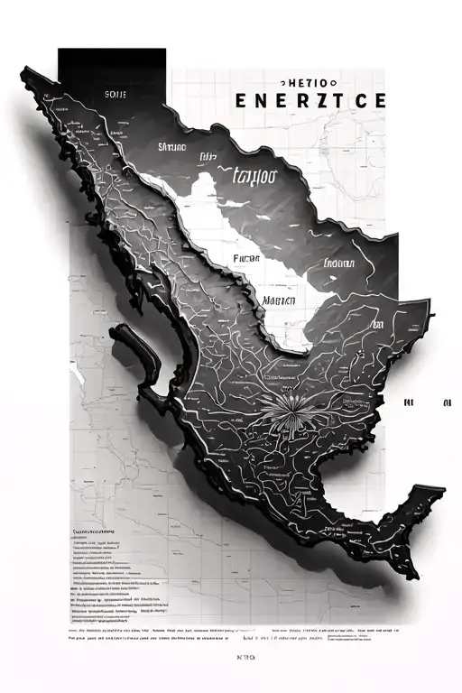 3D Map Of Mexico