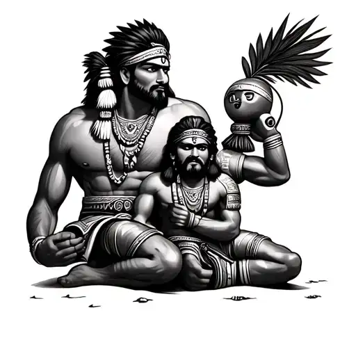 Indian Men With Big Indian Toy