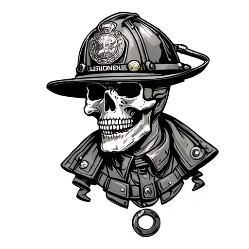 Firefighter Skull