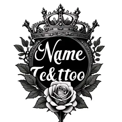 Name And Rose And Crown