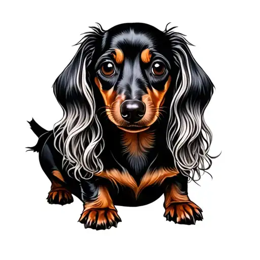 Long Haired Dachshund