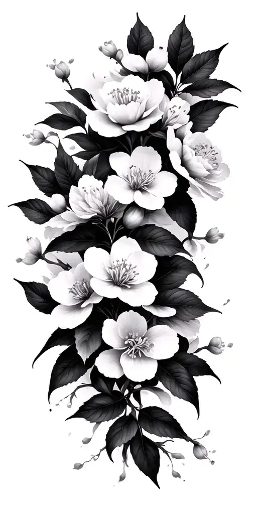 Japanese Cherry Blossoms Wrapping