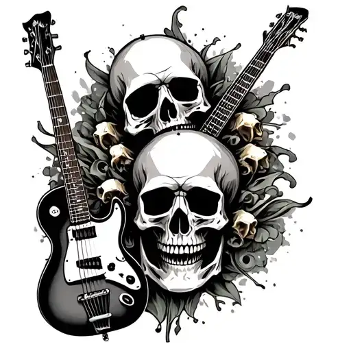 Skulls And Guitars