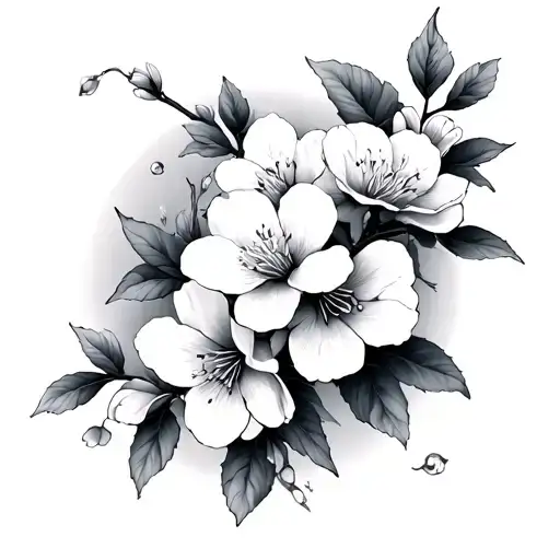 Japanese Style Cherry Blossom