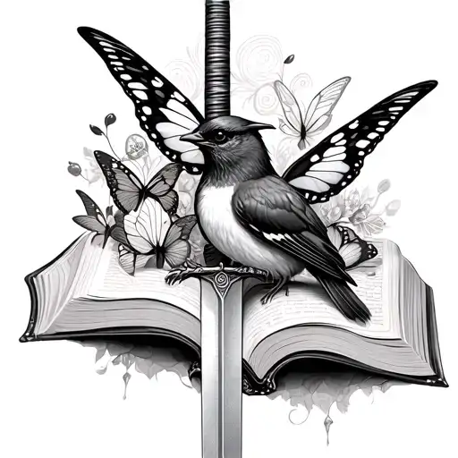 Robins Sword Books Butterfly Crown
