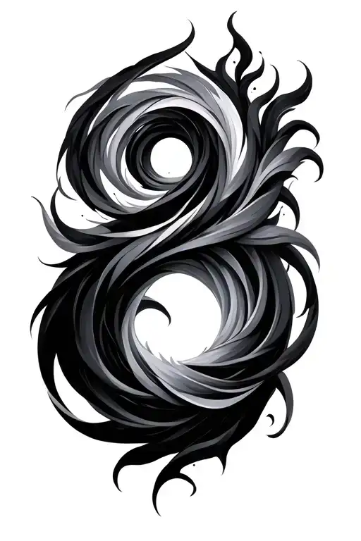 Four Elements Representing The Cycle