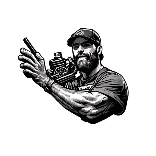 Auto Mechanic Forearm