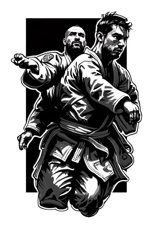 Jiu Jitsu Fighter