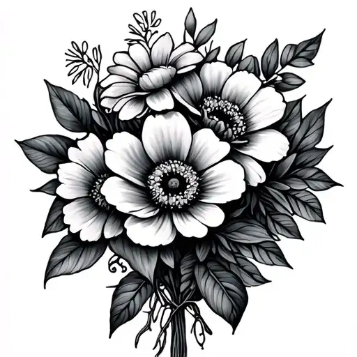 A Bouquet Of Flowers With A Surprise Twist