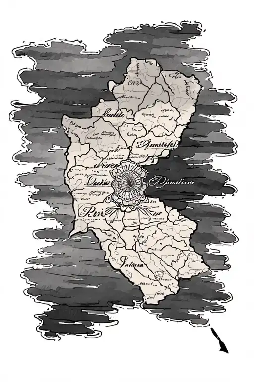 Punjab Map On Forearm