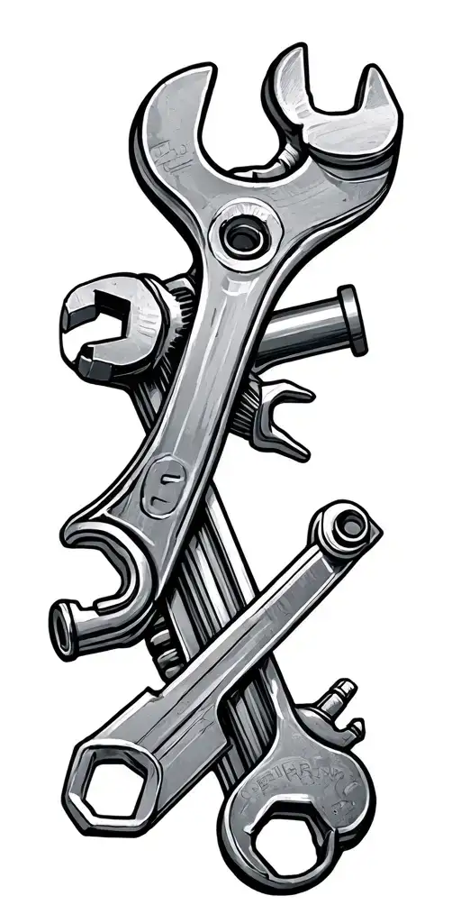 Wrenches And Motor Parts