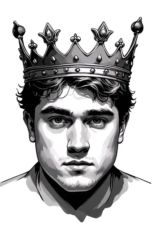 Cameron With A Crown