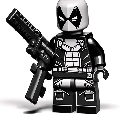 Lego Deadpool Mini Figurine