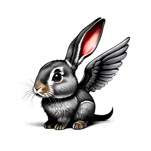 Bunny With Wings