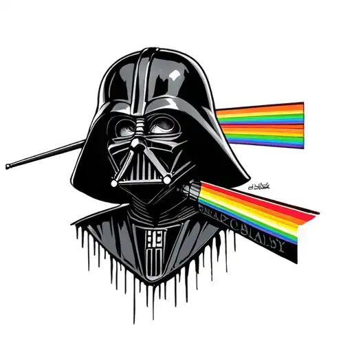 Pink Floyd Dark Side Death Vader
