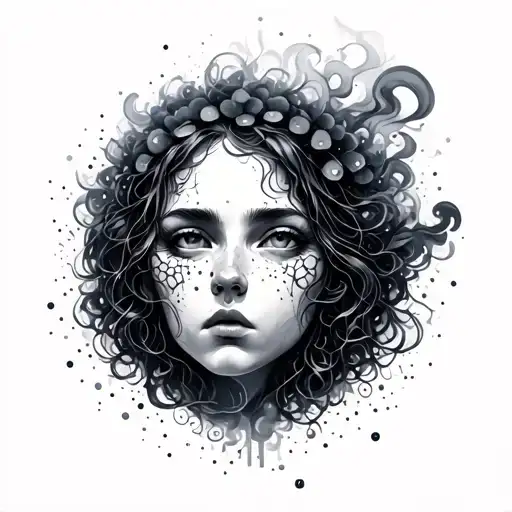 Little Mental Health Minimalist Tatoo With Morse Code Et Smoke