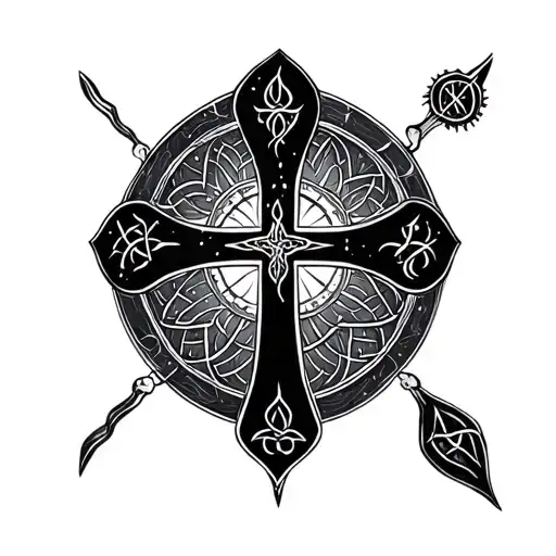 Celtic Cross Constellation Rising