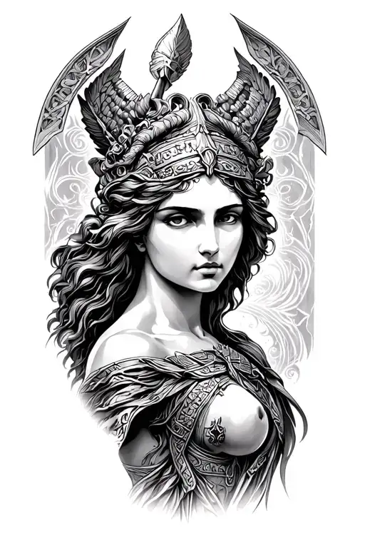 Ares Und Athena Greek Goddess