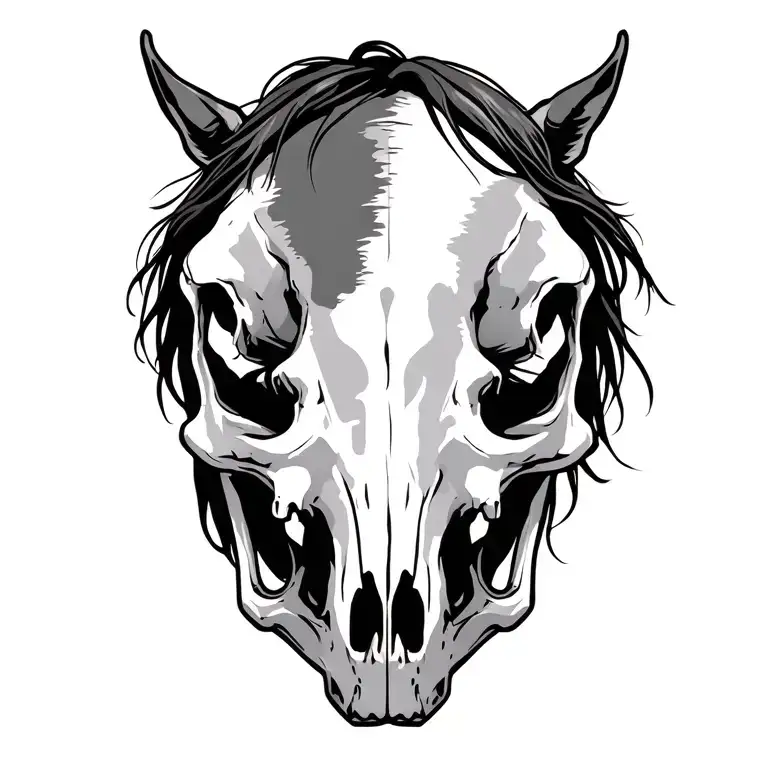 Horse Skull Football