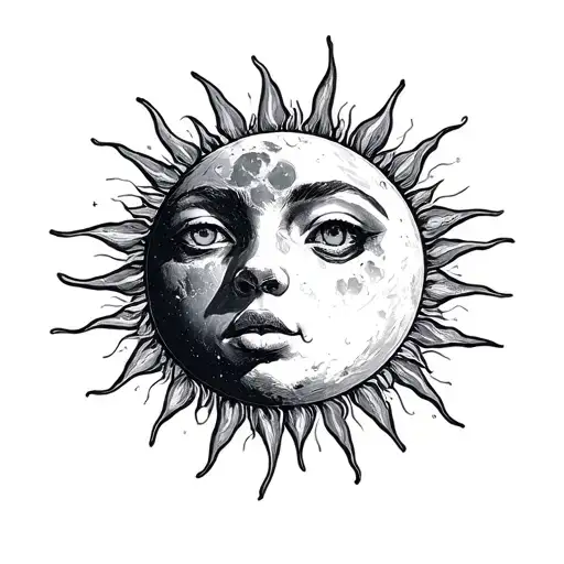 Star Moon Sun Rising