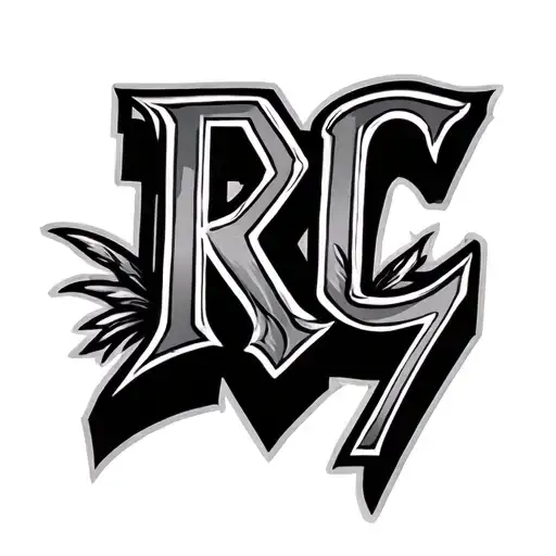 The Letters Rc And Number 77