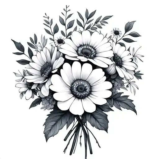 Birth Flower Bouquet