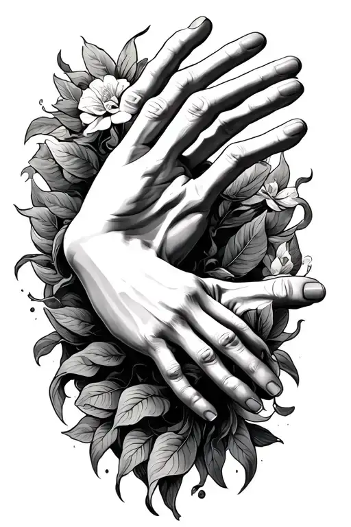 Creation Of Adam Hands