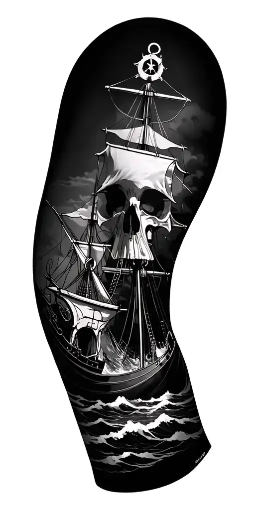 Nautical Theme Sleeve