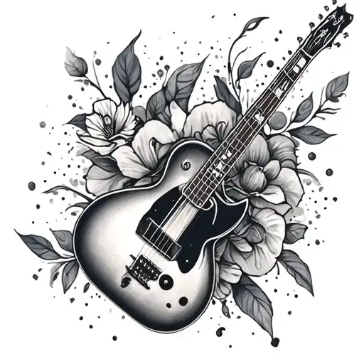 Music Playlist Cover Tattoo Inspired