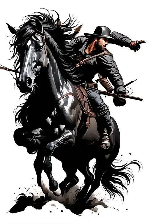 War Horse Fight Scene