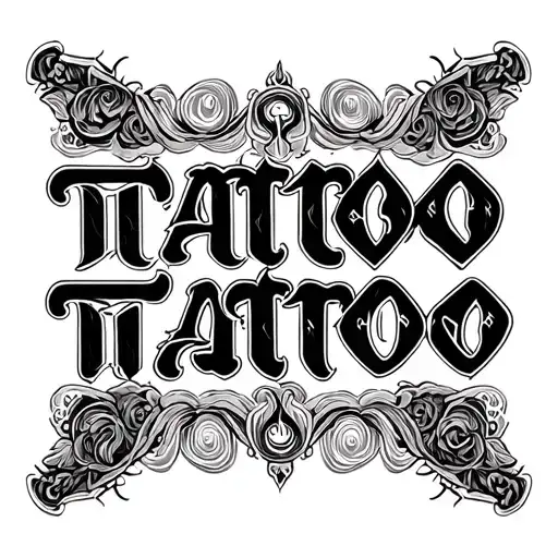 Two Word Ambigram Generator