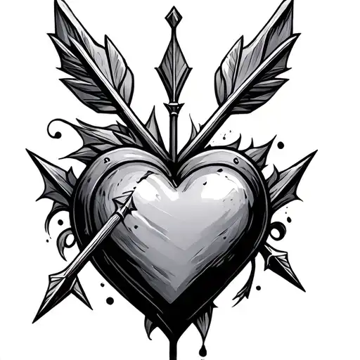 Arrow And Heart